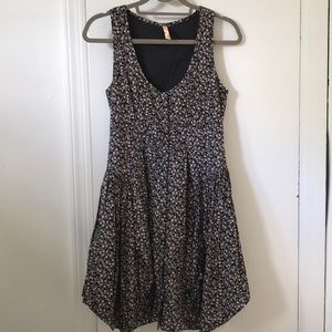Anthropologie Maeve Flowy Floral Dress